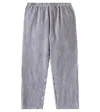 Konges Sløjd Fender Striped Cotton Twill Pants In Naval Stripe