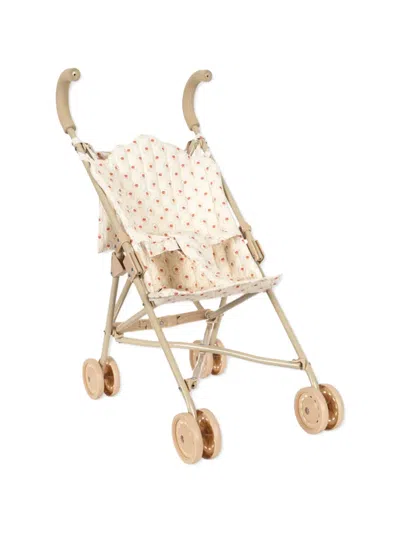 Konges Sløjd Floral-print Doll Stroller In Neutral