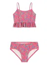 Konges Sløjd Floral-print Peplum Bikini