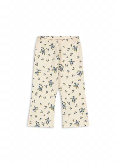 Konges Sløjd Kids' Girls Drey Slit Pants In Tramonto In White