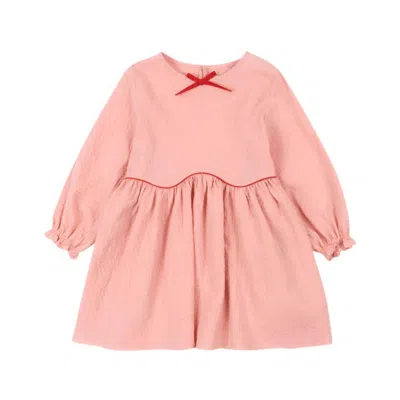 Konges Sløjd Kids' Girls' Mellow Rose Ava Dress In Pink