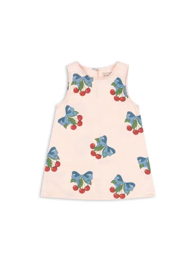 Konges Sløjd Girls' Mini Frankie Dress - Organic Cotton In Pink
