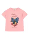 Konges Sløjd Graphic-print T-shirt In 粉色