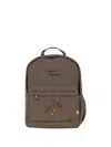 Konges Sløjd Juno Quilted Backpack In Brown