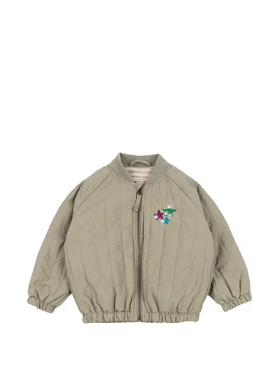 Konges Sløjd Juno Sequin-embellished Bomber Jacket In Green