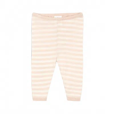Konges Sløjd Kid's Venti Knit Pants In Cameo Rose In Pink
