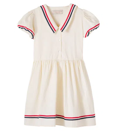 Konges Sløjd Kids' Allie Cotton Dress In Neutral