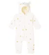 Konges Sløjd Baby Printed Cotton Onesie In Yellow