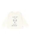 Konges Sløjd Lin Long-sleeve Graphic T-shirt In Neutral