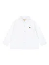 Konges Sløjd Logo-embroidered Shirt In White