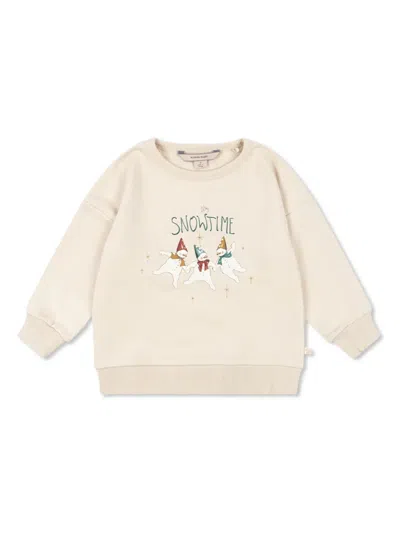Konges Sløjd Babies' Lou Sweatshirt In Neutrals