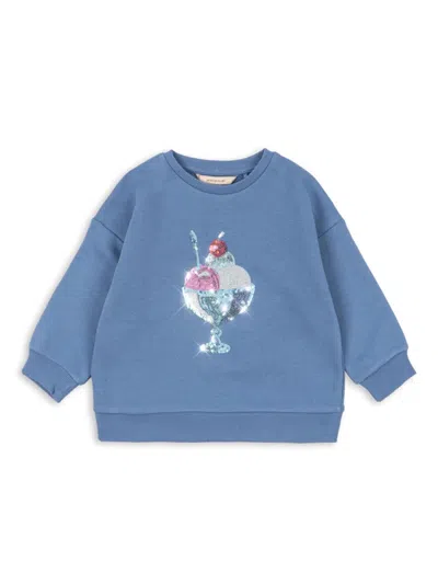 Konges Sløjd "loumilla" Sweatshirt In Blue