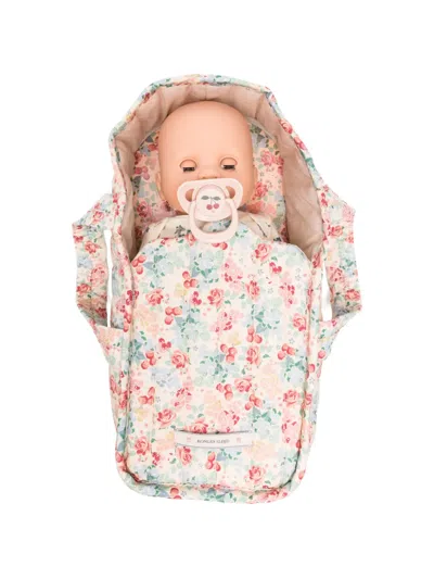 Konges Sløjd Kids' Lucca Baby Doll Set In Burgundy