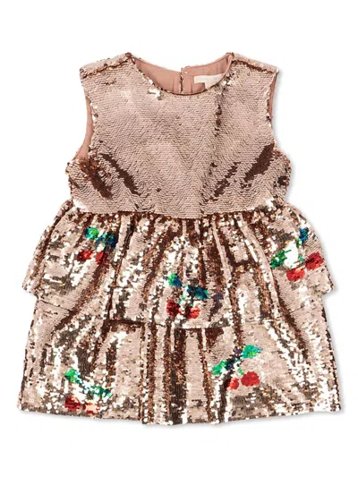 Konges Sløjd Kids' Lulu Dress In Gold