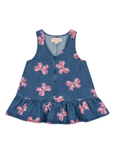 Konges Sløjd Kids' Magot Dress In Blue