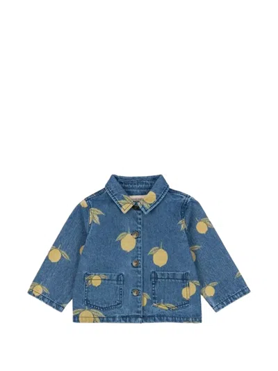 Konges Sløjd Kids' Magot Jacket In Blue