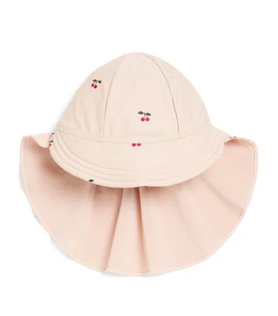 Konges Sløjd Kids' Manuka Swim Hat (1 Month - 4 Years) In Pink