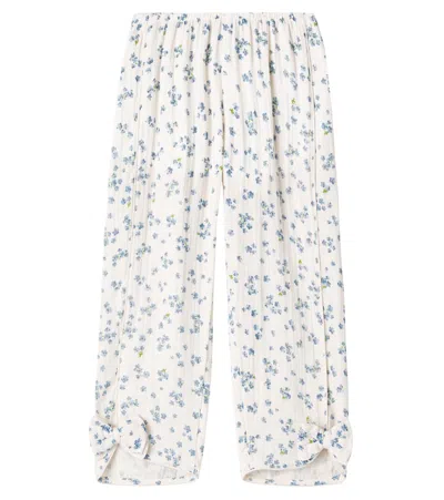 Konges Sløjd Kids' Mioblu Floral Cotton Pants