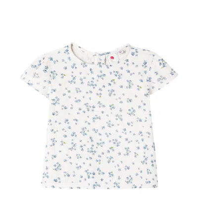 Konges Sløjd Kids' Mioblu Floral Cotton Top