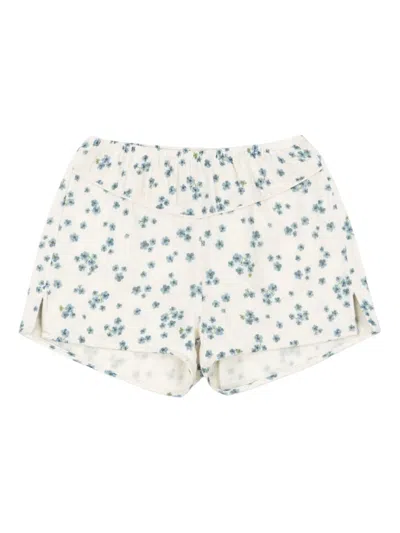Konges Sløjd Kids' Mioblu Shorts In White