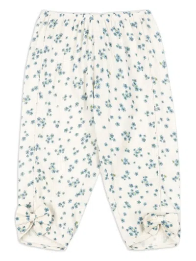 Konges Sløjd Kids' Mioblu Trousers In White