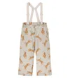 Konges Sløjd Mismou Printed Snow Pants In Gray