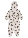 Konges Sløjd Nohr Graphic-print Snowsuit In Neutrals