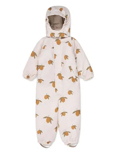 Konges Sløjd Kids' Nohr Snowsuit In Neutrals