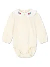 Konges Sløjd Organic Cotton Bodysuit In Neutrals