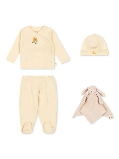 Konges Sløjd Babies' Organic-cotton Pajamas In Neutrals