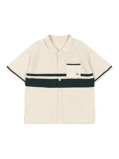 Konges Sløjd Babies' Organic-cotton Shirt In Neutral