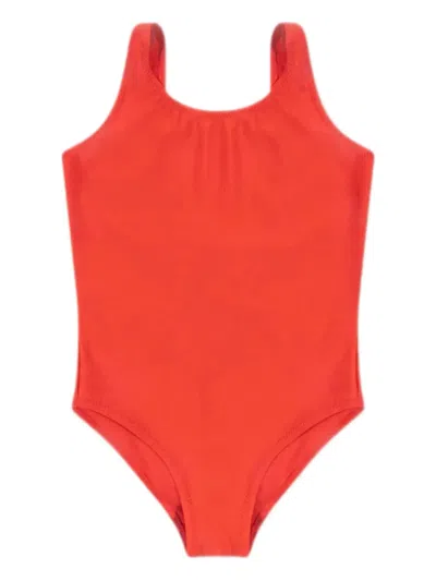 Konges Sløjd Babies' Pam Swimsuit In 红色