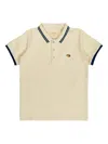 Konges Sløjd Polo Shirt With Contrasting Collar In Neutral
