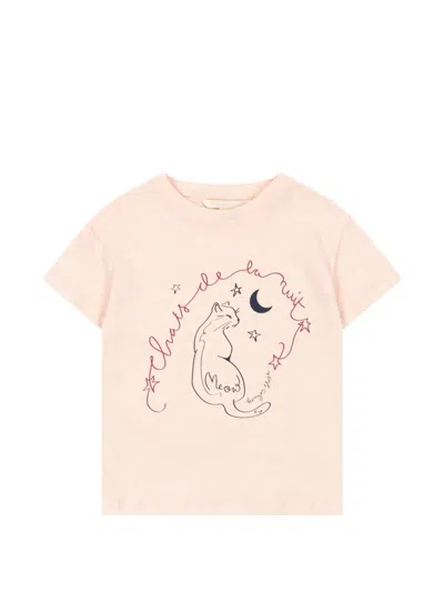 Konges Sløjd Kids' Printed T-shirt In Neutral