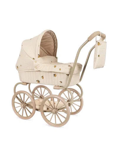Konges Sløjd Kids' Retro Doll Stroller In Neutrals
