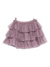 Konges Sløjd Ruffled Mini Skirt In Purple