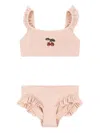 Konges Sløjd Logo-embroidered Bikini Set In Pink
