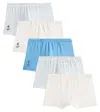Konges Sløjd Set Of 5 Cotton Boxer Briefs In Multicoloured