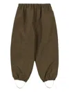 Konges Sløjd Shell Elastic-cuff Trousers In Green