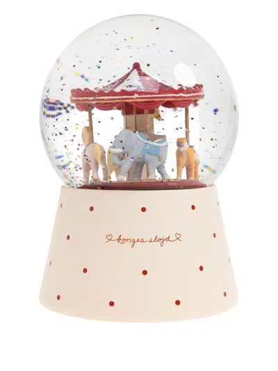Konges Sløjd Sparkling Glow Ball Carousel Logo-printed Toy In Neutral