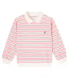 Konges Sløjd Spotty Striped Cotton Jersey Sweatshirt In Pink