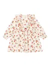 Konges Sløjd Strawberry-print Dress In Neutrals