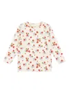 Konges Sløjd Strawberry-print Sweatshirt In Neutrals
