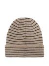 Konges Sløjd Striped Beanie Hat In Blue