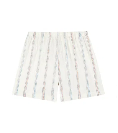 Konges Sløjd Kids' Konges Slojd Vincent Striped Cotton-blend Shorts