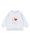 Konges Sløjd X Rhw Card-themed Embroidered Sweatshirt In Blue