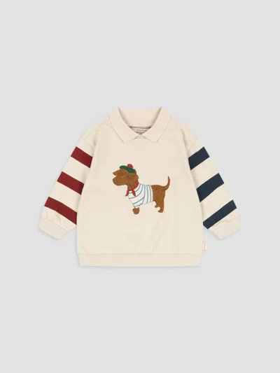 Konges Slojd Baby Boy's,little Boy's & Boy's Spotty Sweatshirt In Neutral