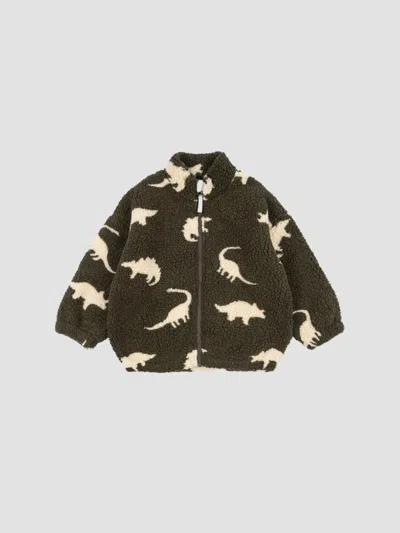 Konges Slojd Baby Girl's & Little Girl's Jody Teddy Jacket In Black