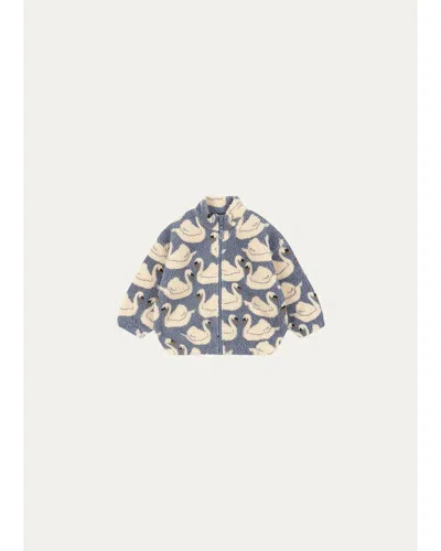 Konges Slojd Kids' Baby Girl's & Little Girl's Jody Teddy Jacket In Multi