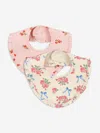 Konges Slojd Baby Girls Basic 2 Pack Bib Set In Multi
